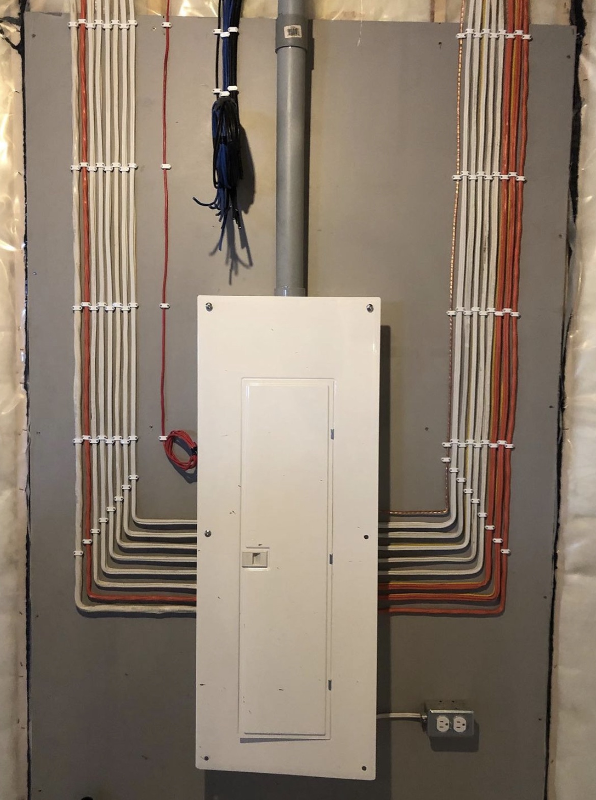 Clean panel wiring work by Dash Electric Madison WI